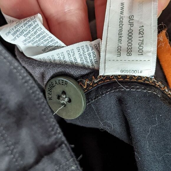 ICEBREAKER Merino Destiny Skirt charcoal grey size 2 @B4 - Picture 3 of 11